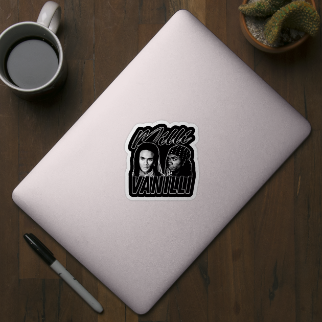 Milli Vanilli - Vintage Look Design Tribute by DankFutura